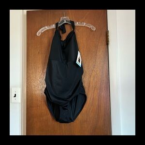 NWT Crane Halter One Piece Swimsuit